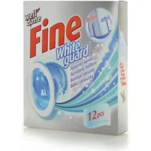 Well Done, Fine White, bieliace obrúsky, 12ks
