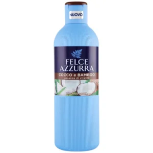 Felce Azzurra Cocco a Bamboo, Sprchový gél + pena do kúpeľa, 650ml