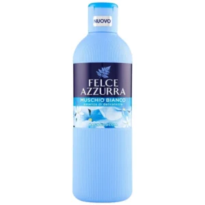 Felce Azzurra Muschio Bianco, Sprchový gél + pena do kúpeľa, 650ml