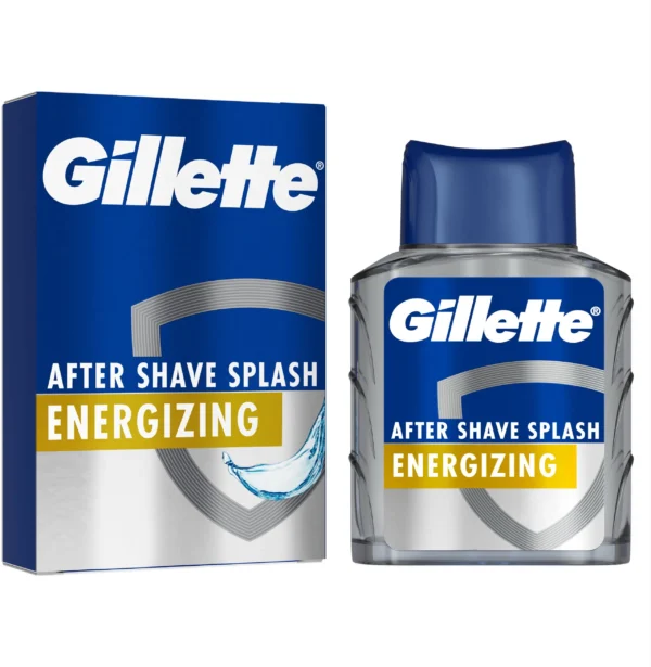 Gillette Energizing, Citrus fizz, voda po holení, 100 ml