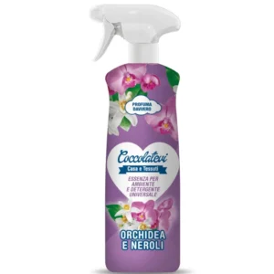 Coccolatevi, interiérový parfém a multifunkčný čistič, Orchidea a Neroli (olej kvetu pomarančovníka), 750ml